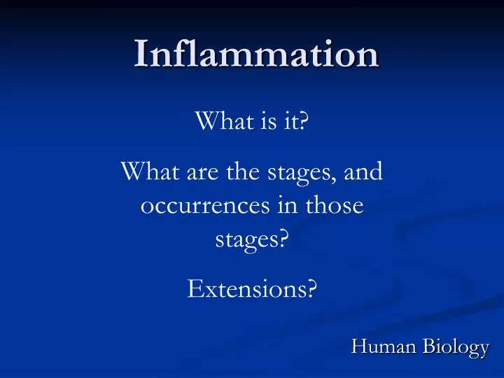 inflammation