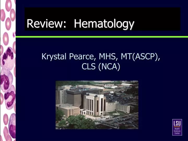 review hematology