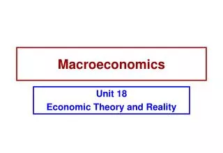 Macroeconomics