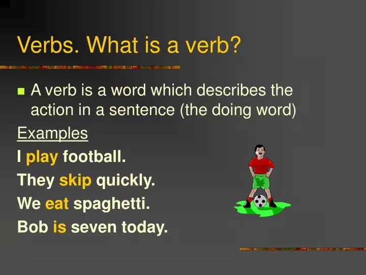 verbs what is a verb