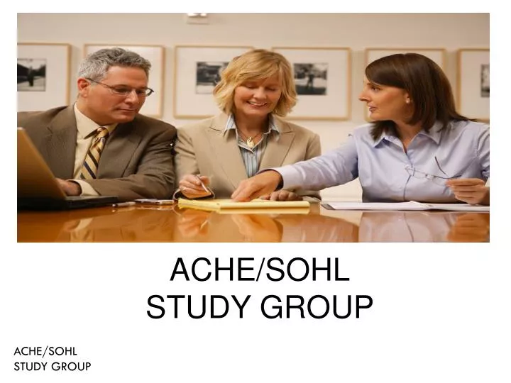 ache sohl study group