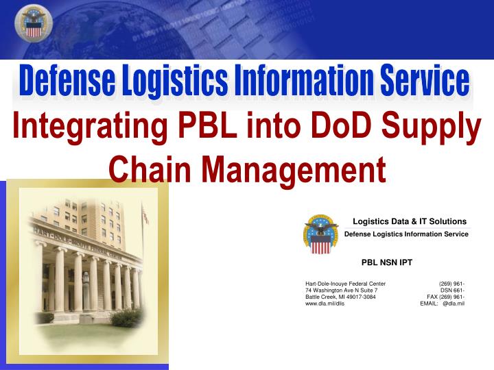 integrating pbl into dod supply chain management