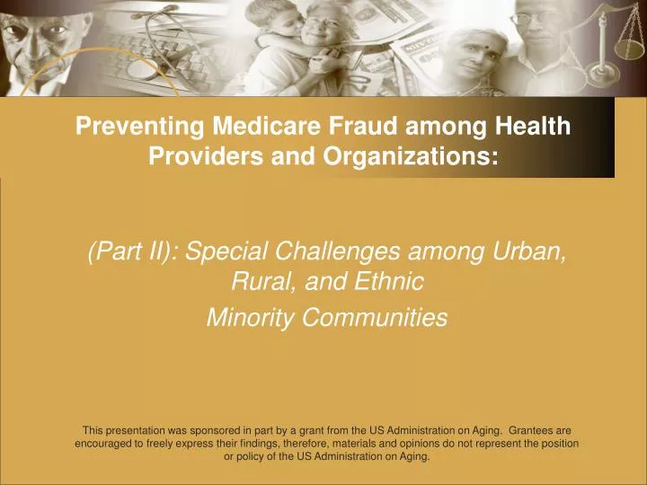 preventing medicare fraud among health providers and organizations