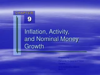 Inflation, Activity, and Nominal Money Growth