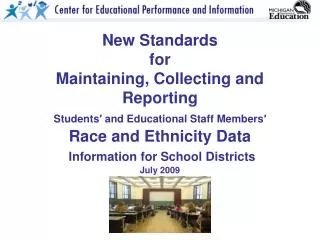 Background on New Standards