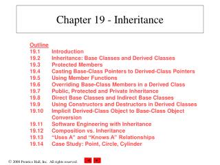 chapter 19 inheritance