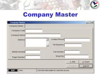 Company Master