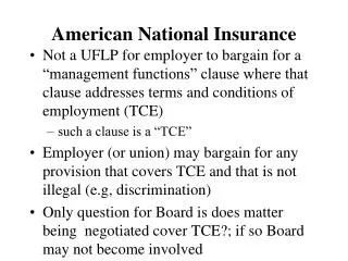 American National Insurance