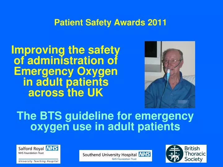 patient safety awards 2011