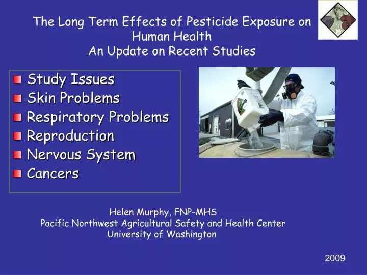 the long term effects of pesticide exposure on human health an update on recent studies