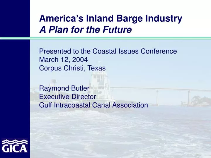 america s inland barge industry a plan for the future