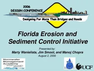 Florida Erosion and Sediment Control Initiative