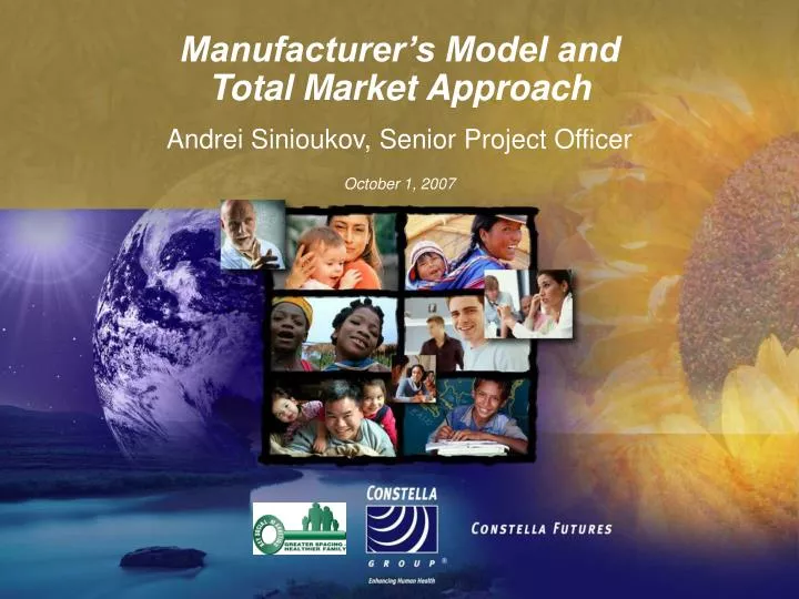 manufacturer s model and total market approach