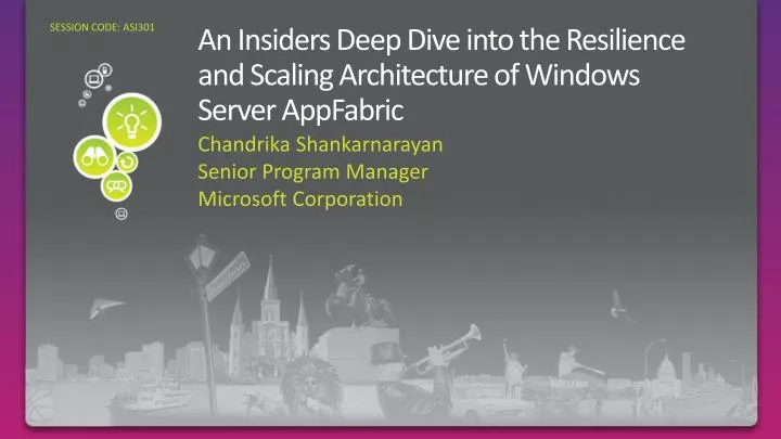 an insiders deep dive into the resilience and scaling architecture of windows server appfabric