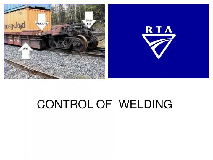 control of welding
