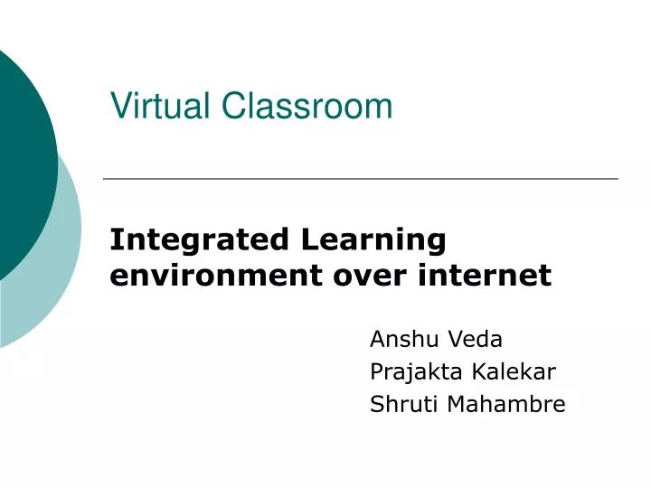 virtual classroom