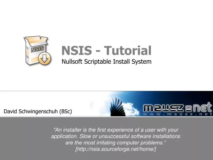 nsis tutorial
