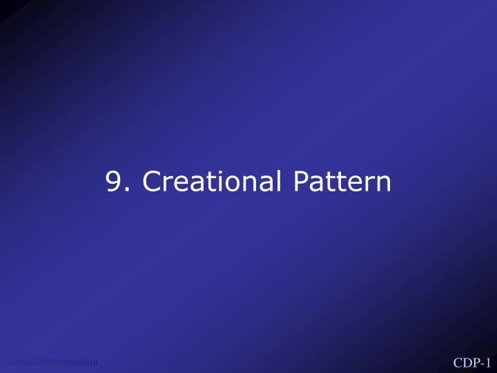 9 creational pattern