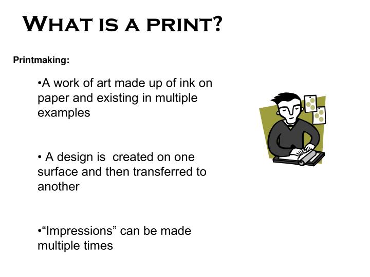 what is a print