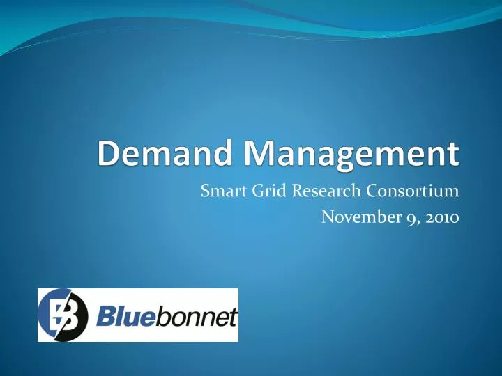 demand management