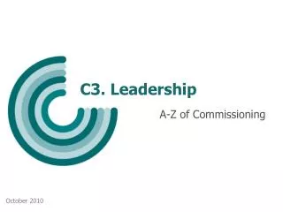 C3. Leadership