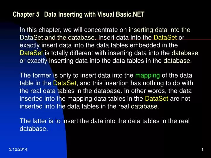 chapter 5 data inserting with visual basic net
