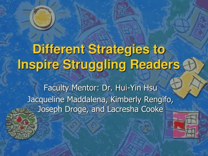 different strategies to inspire struggling readers