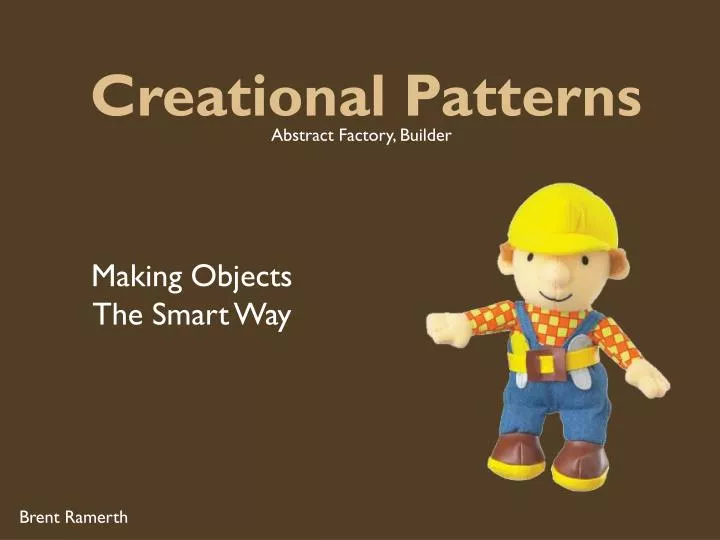 creational patterns