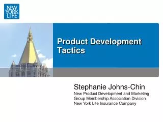 Product Development Tactics