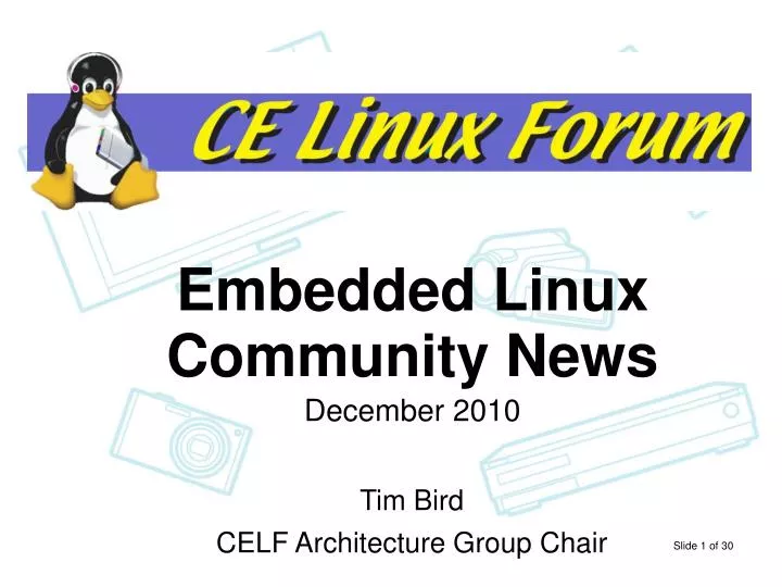 embedded linux community news december 2010