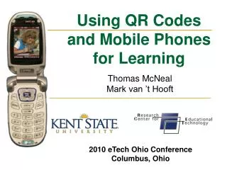 Using QR Codes and Mobile Phones for Learning