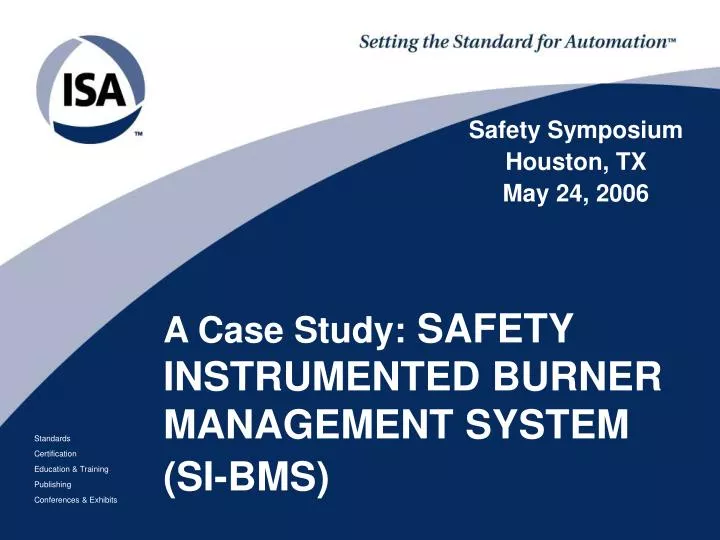 a case study safety instrumented burner management system si bms