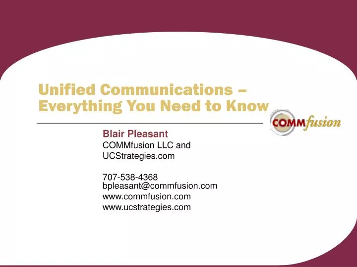 unified communications everything you need to know