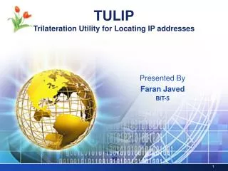 TULIP Trilateration Utility for Locating IP addresses