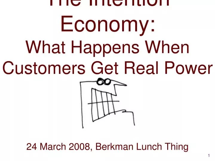 the intention economy what happens when customers get real power