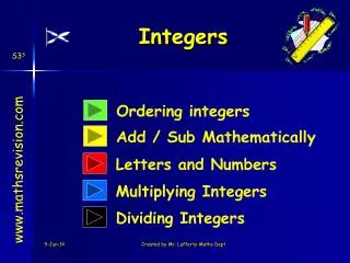 Integers