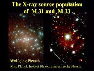 The X-ray source population of M 31 and M 33