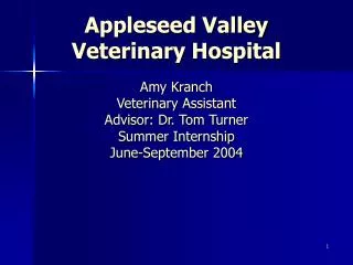 Appleseed Valley Veterinary Hospital