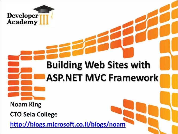 building web sites with asp net mvc framework
