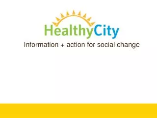 Healthy City Training in E. Salinas BHC