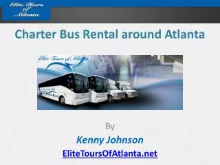 Charter Bus Rental around Atlanta