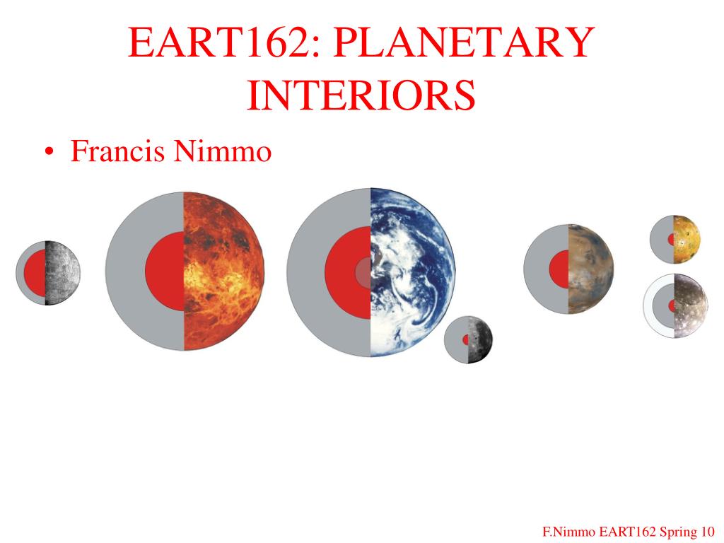 PPT - EART162: PLANETARY INTERIORS PowerPoint Presentation, free ...