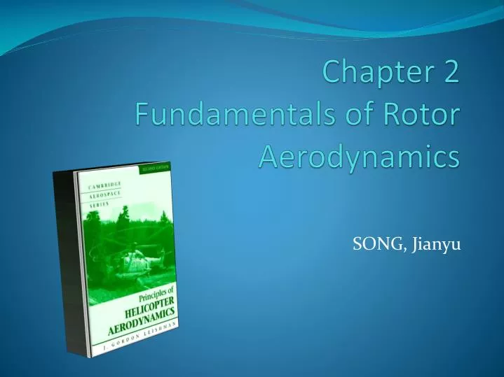 chapter 2 fundamentals of rotor aerodynamics