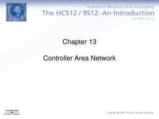Chapter 13 Controller Area Network