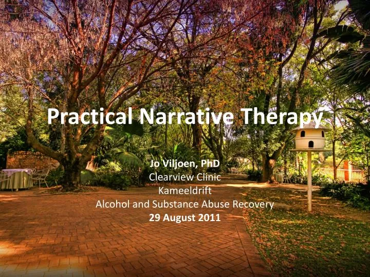 practical narrative therapy