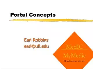 Portal Concepts