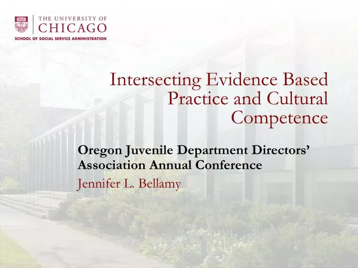 intersecting evidence based practice and cultural competence