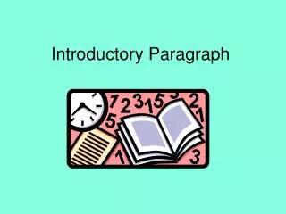 Introductory Paragraph