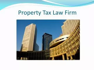 Use Online Property Tax Calculator for Estimating Value of P