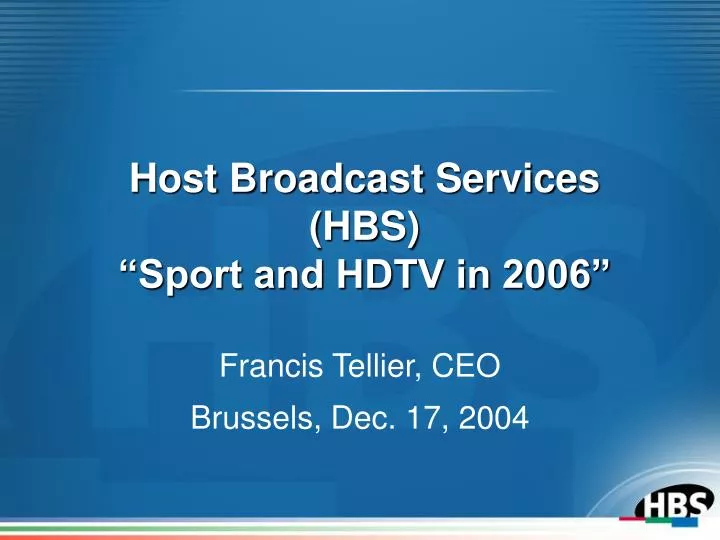 francis tellier ceo brussels dec 17 2004